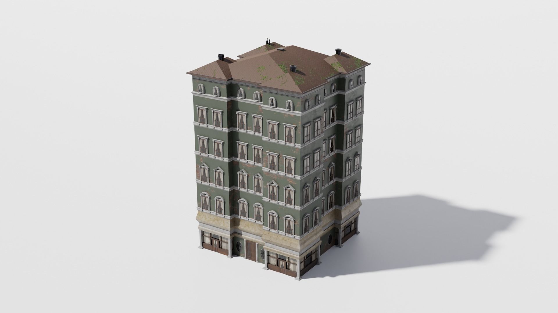 Building Type 1  3D model_3