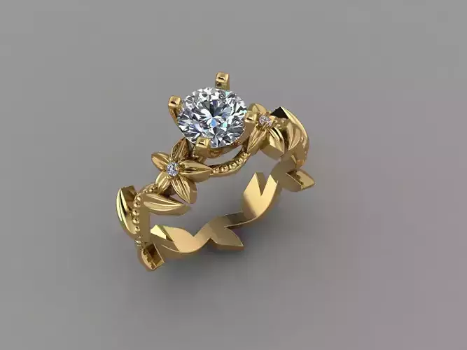 Flowers ring