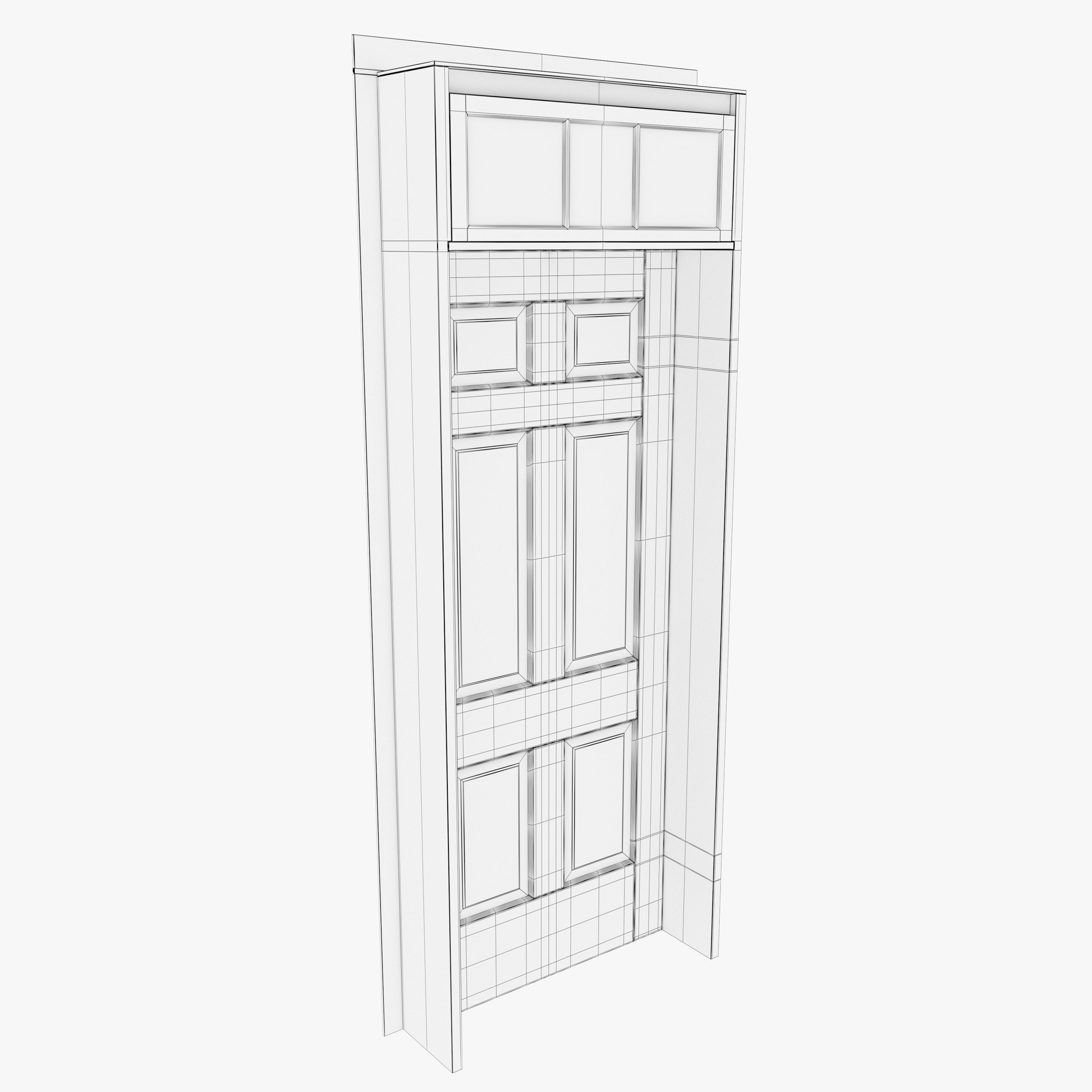 Old Door 3D model_11