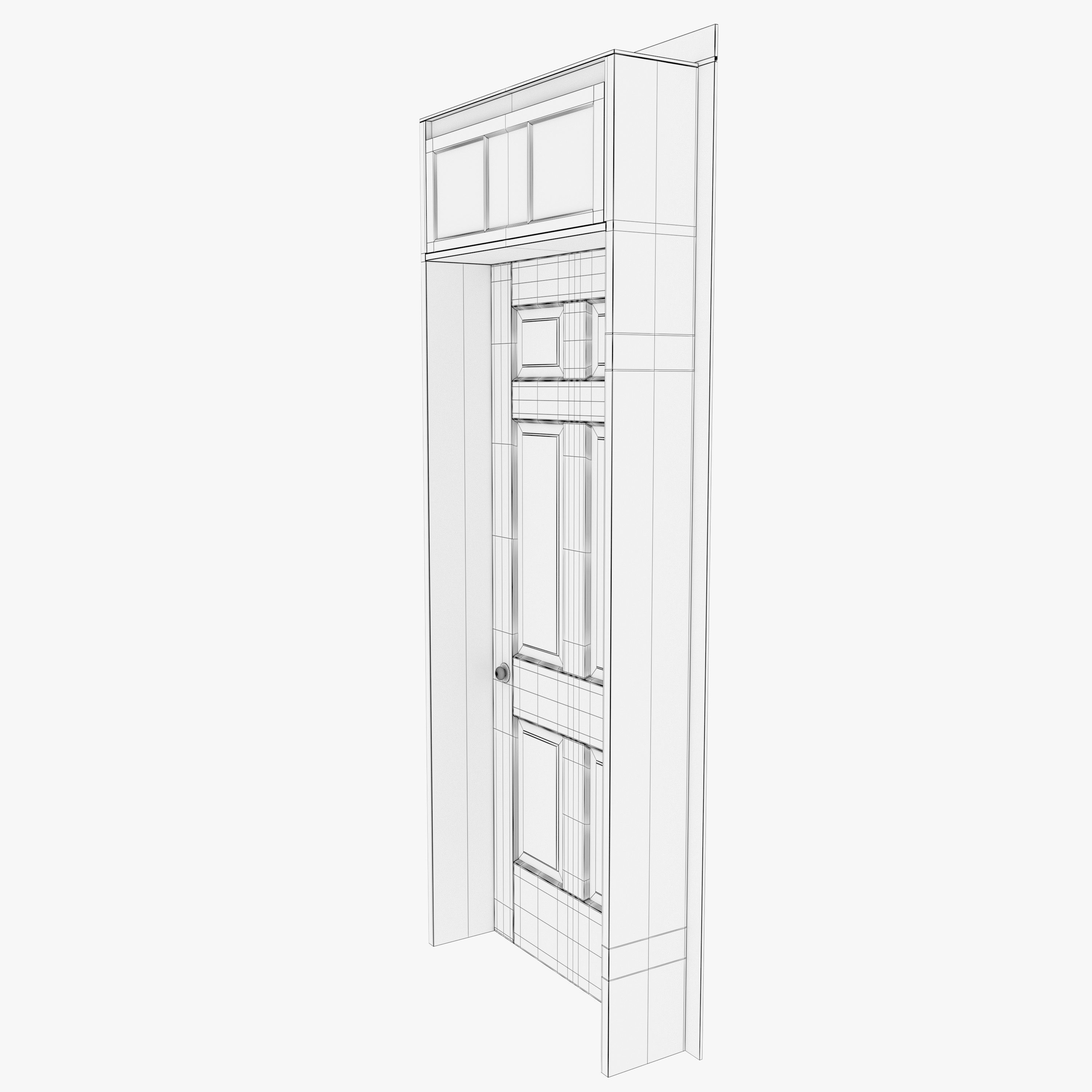 Old Door 3D model_13