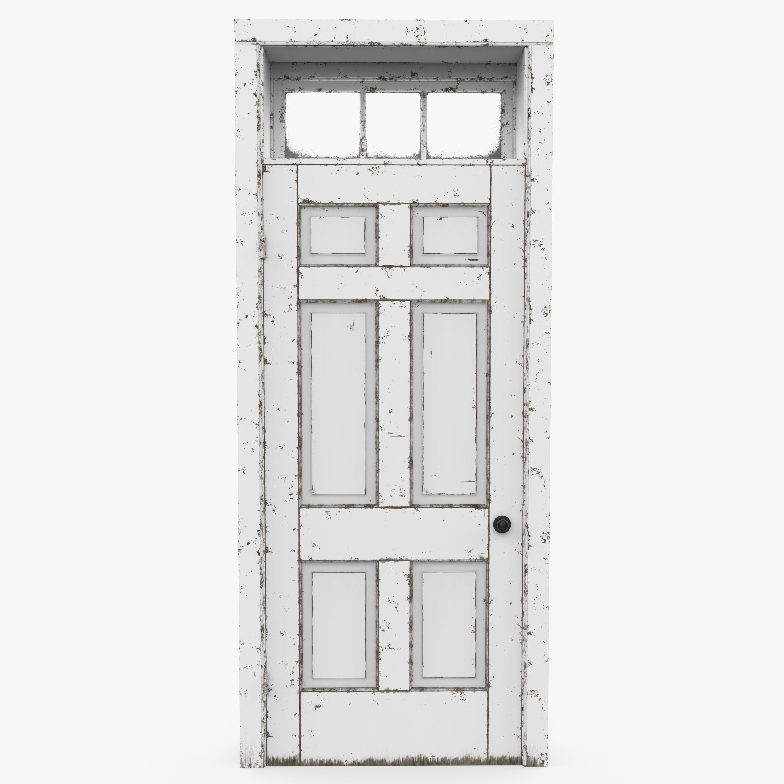 Old Door 3D model_1
