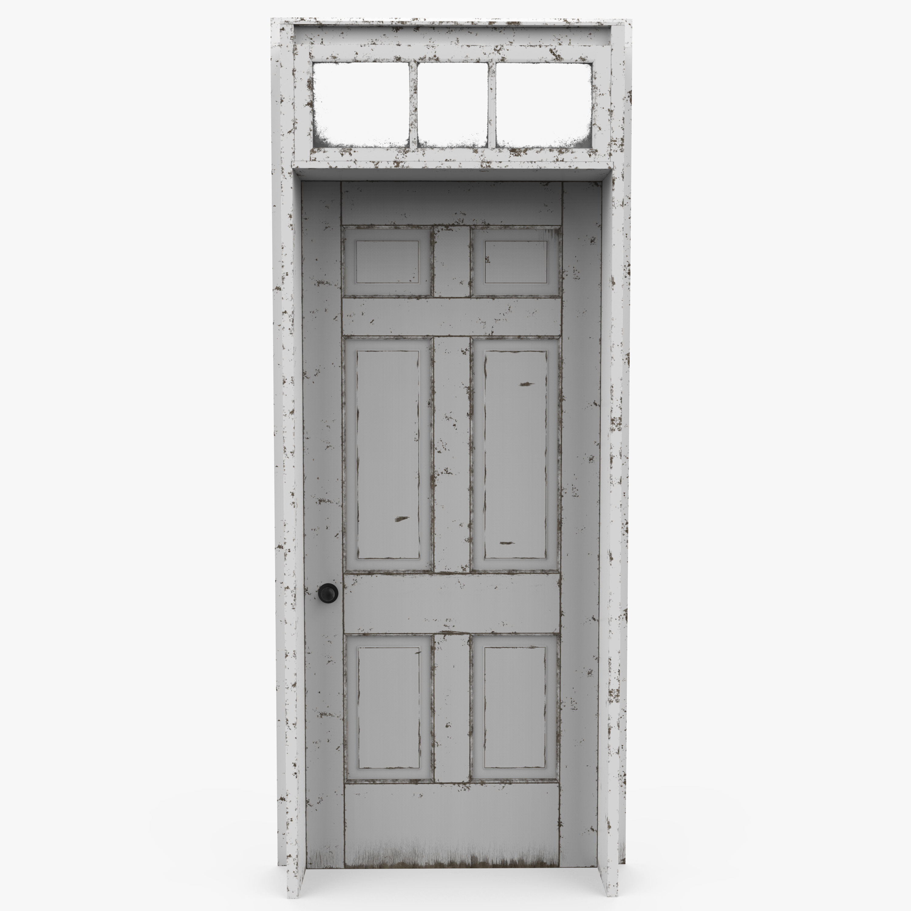 Old Door 3D model_5