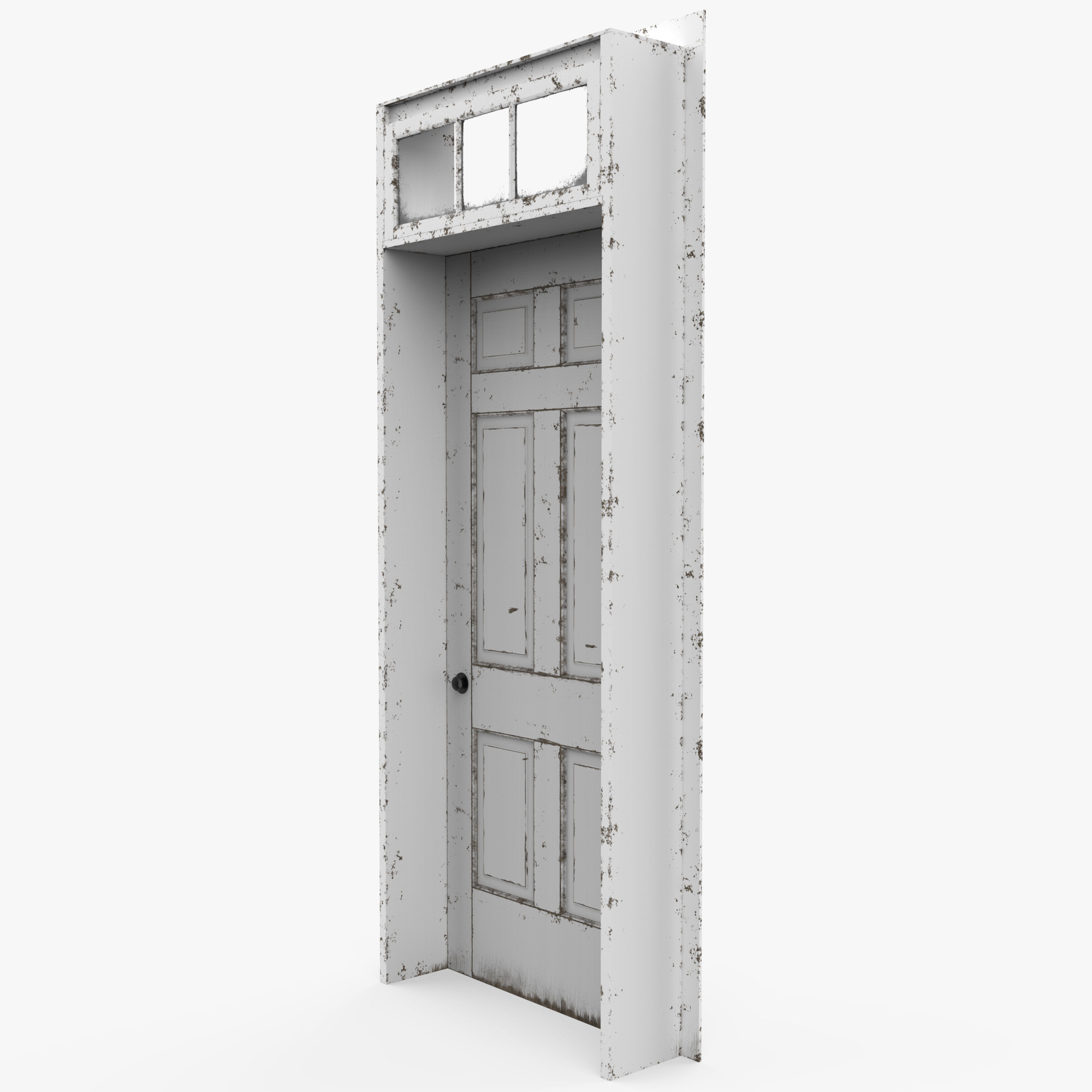 Old Door 3D model_6