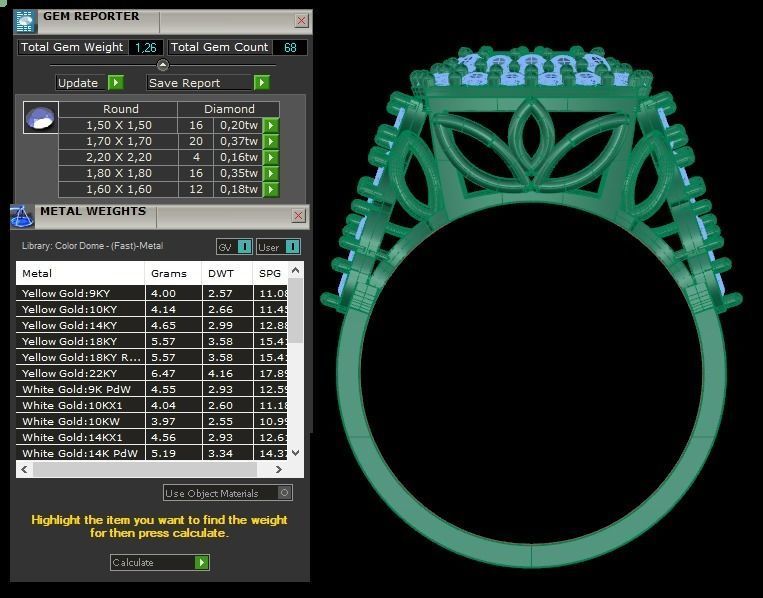 Ring 3D model 0001 print model15 3D print model_16