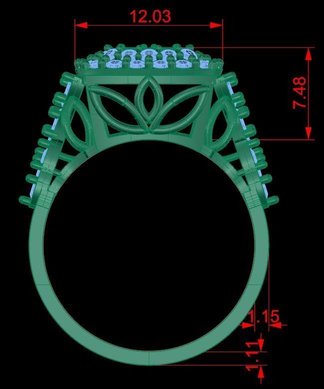 Ring 3D model 0001 print model15 3D print model_15