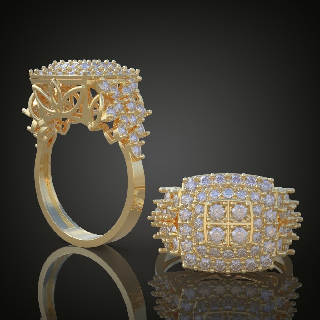 Ring 3D model 0001 print model15 3D print model_12