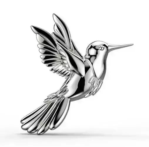 hummingbird  jewelry  3D print model