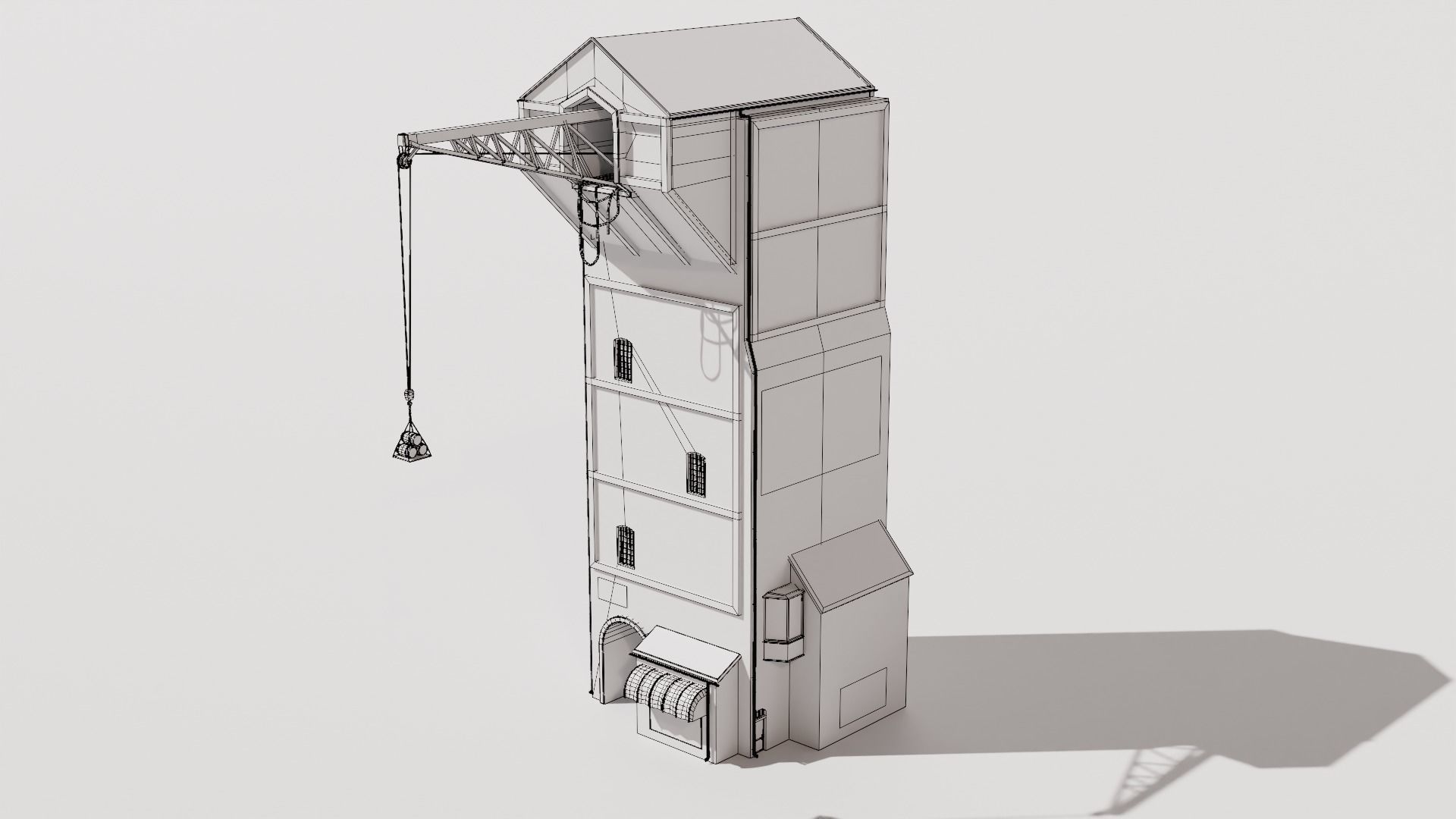 Slaughter House 3D model_2