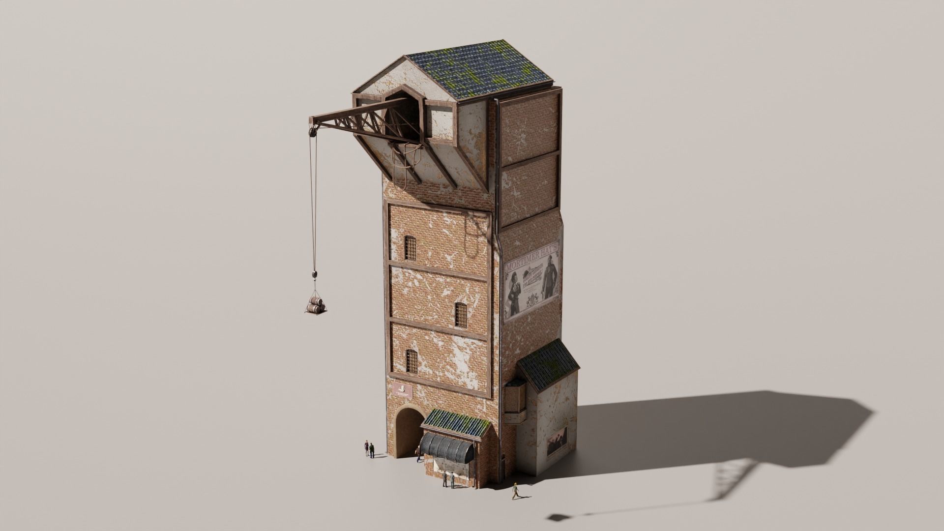 Slaughter House 3D model_1