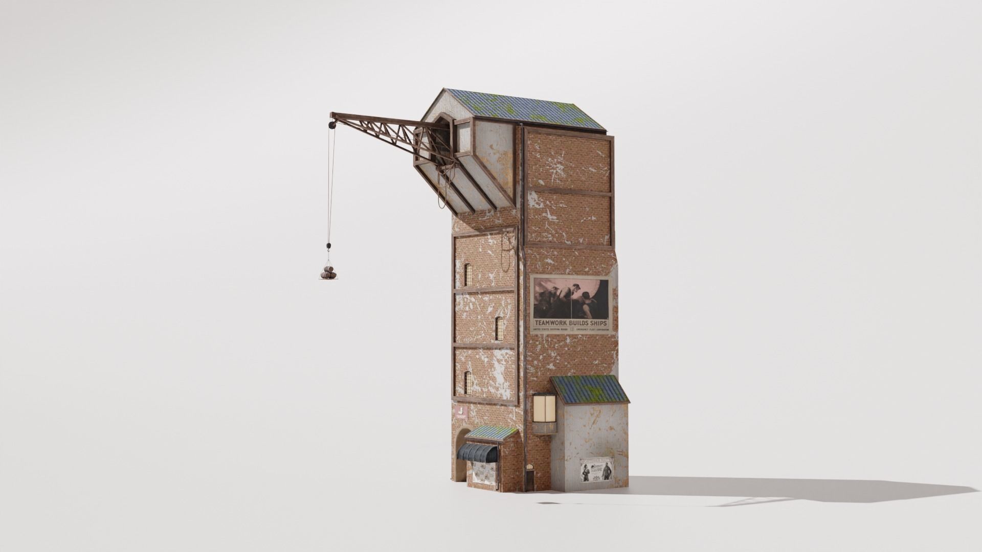 Slaughter House 3D model_9