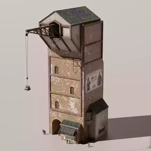 Slaughter House 3D model