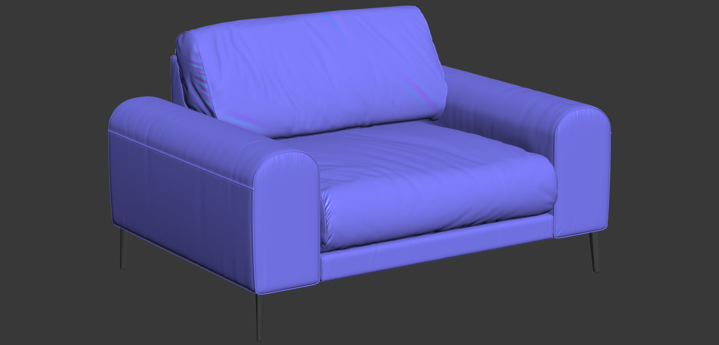 Joy chair 138 cm 3D model_12
