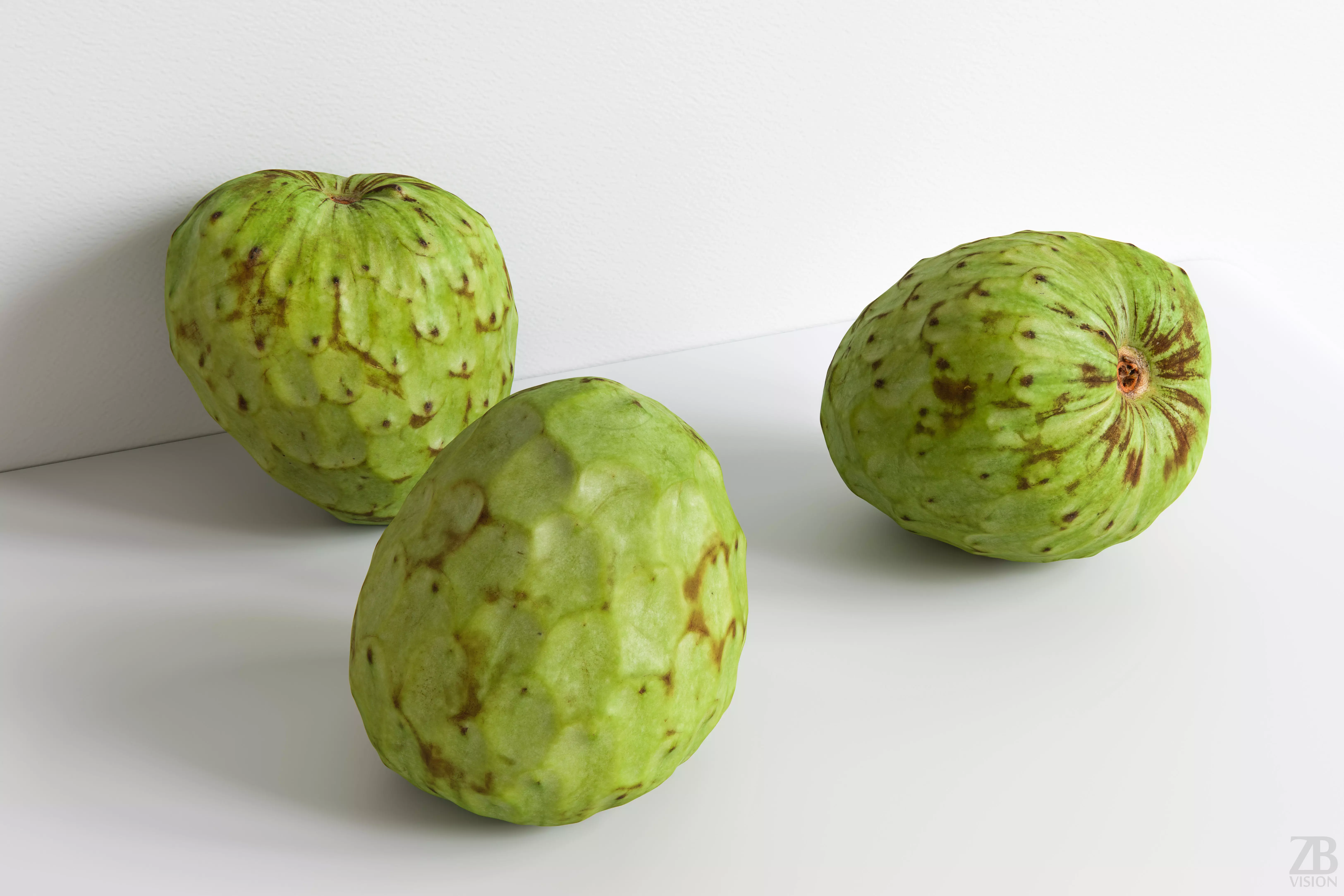 Cherimoya 3D model