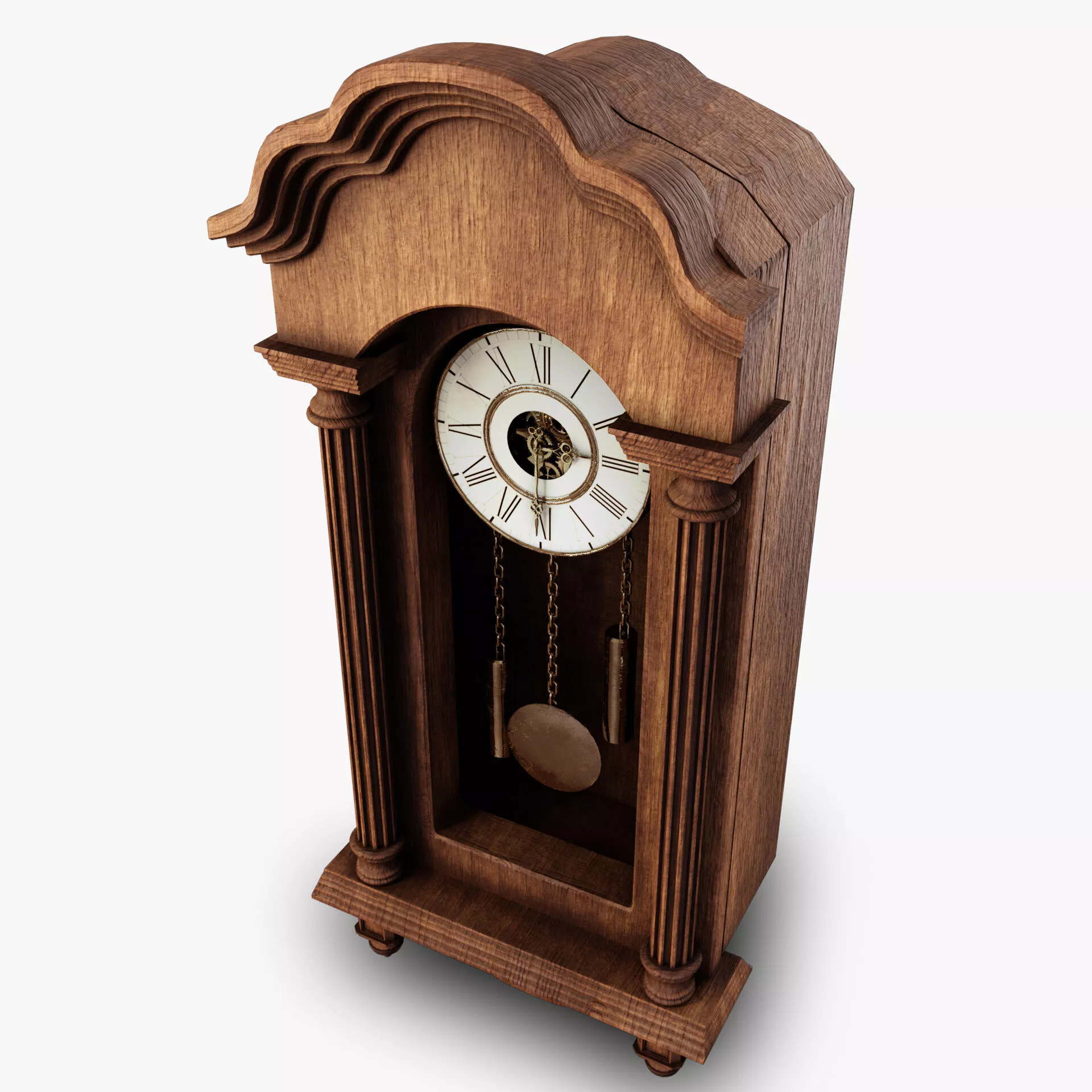 Old Clock 3D model