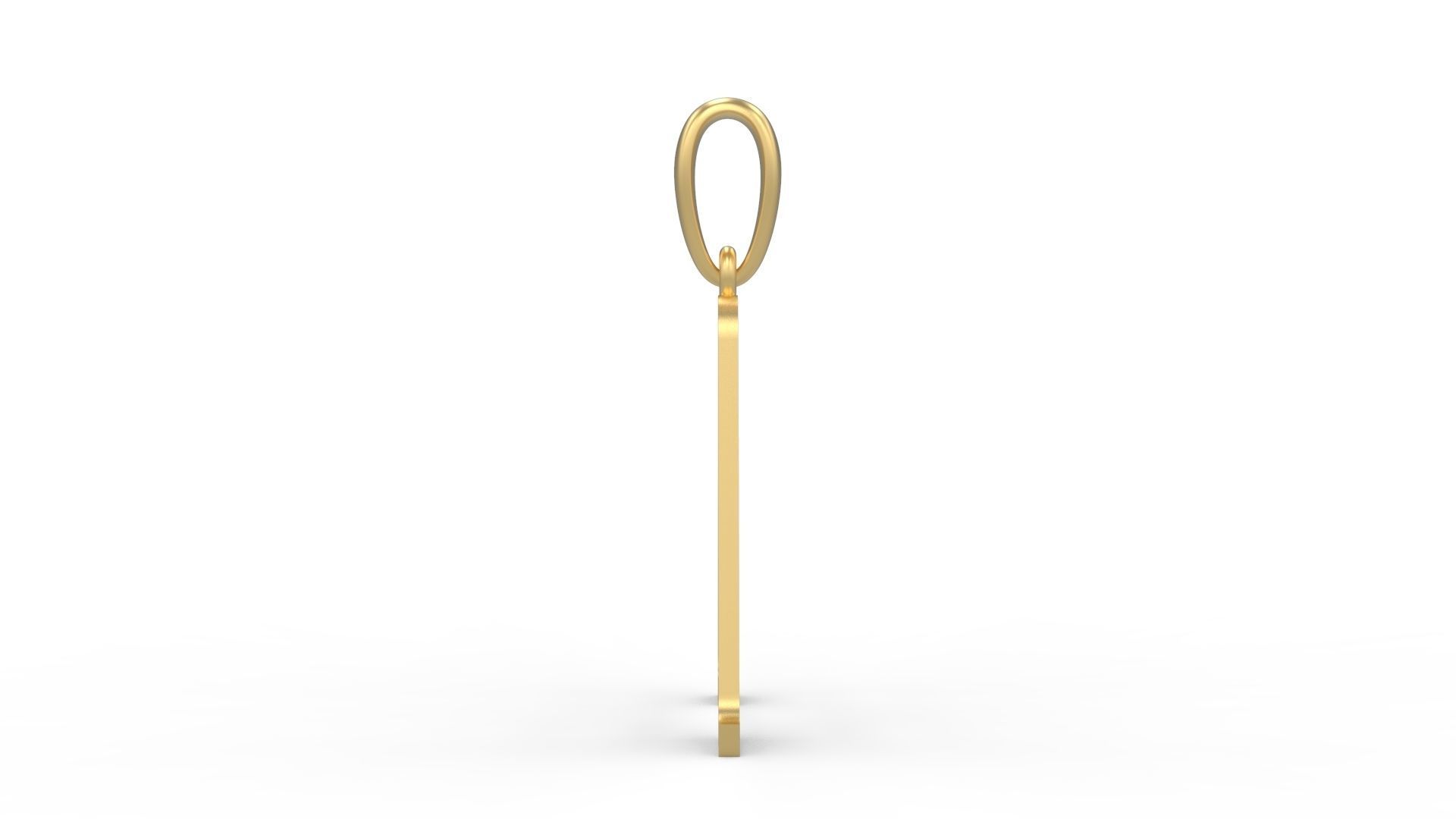 Initial Letters Pendant Quickjob A 3D print model_2