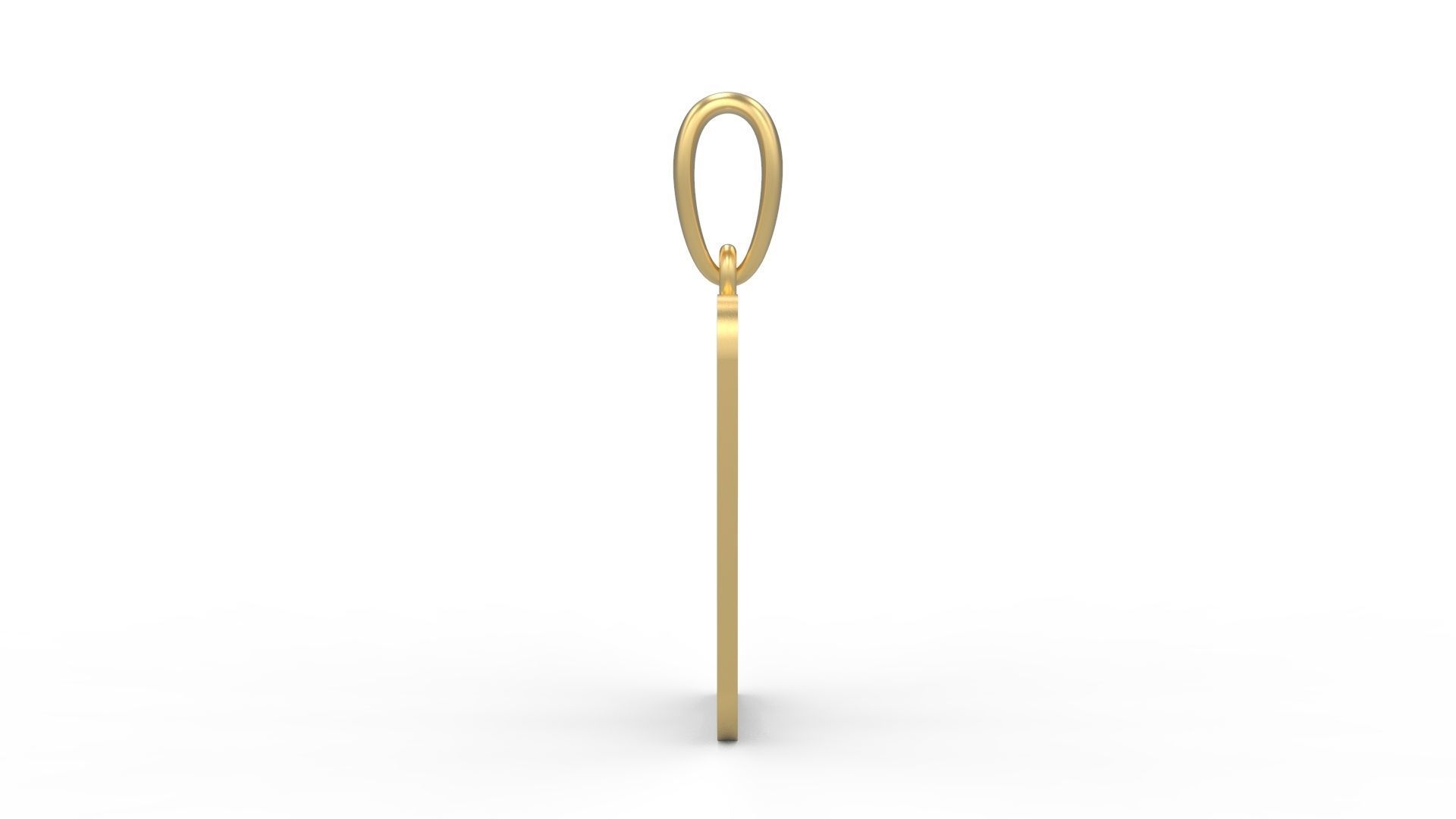 Initial Letters Pendant Quickjob D 3D print model_2