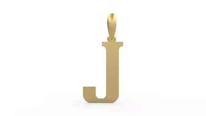Initial Letters Pendant Quickjob J