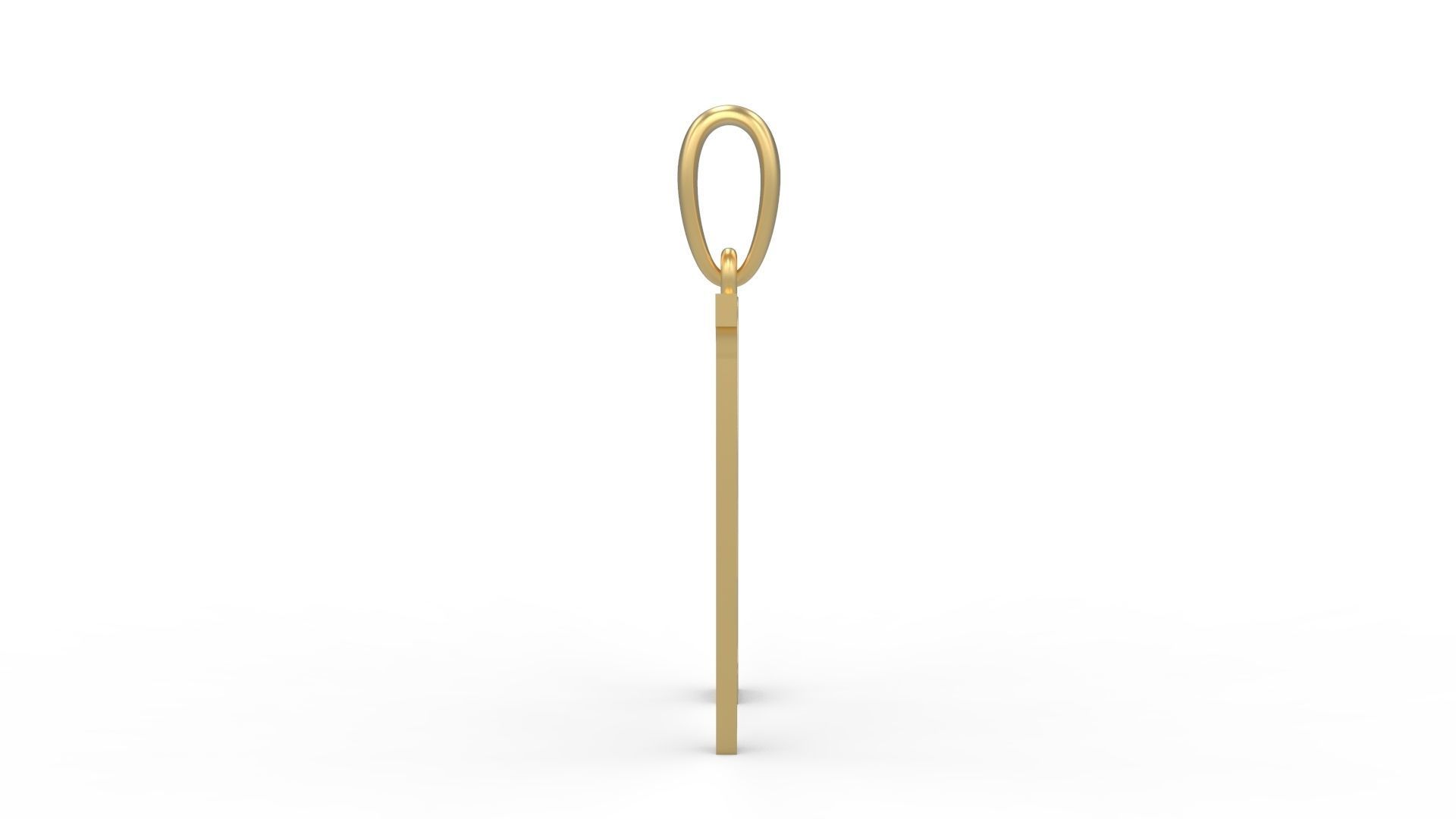 Initial Letters Pendant Quickjob N 3D print model_2