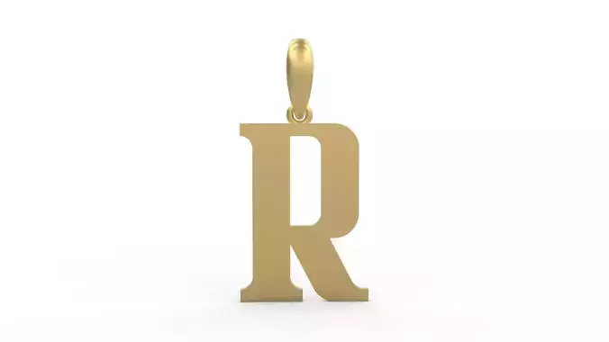 Initial Letters Pendant Quickjob R