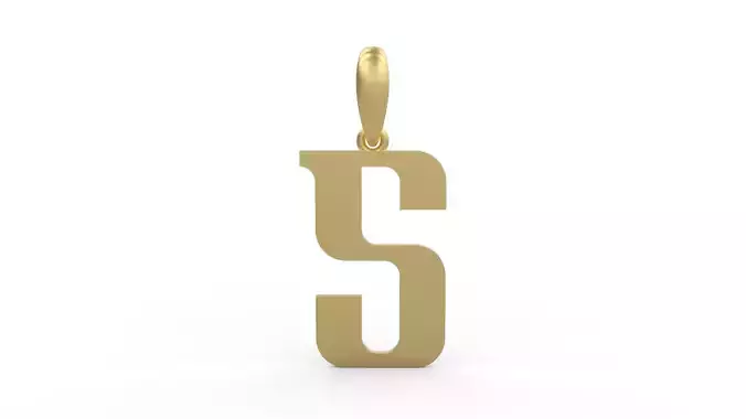 Initial Letters Pendant Quickjob S