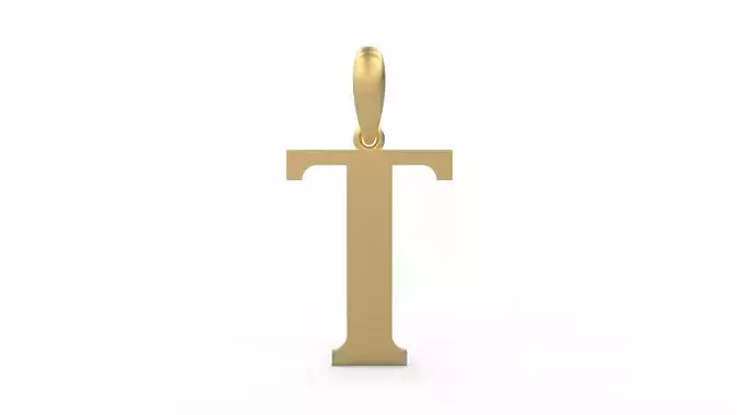Initial Letters Pendant Quickjob T