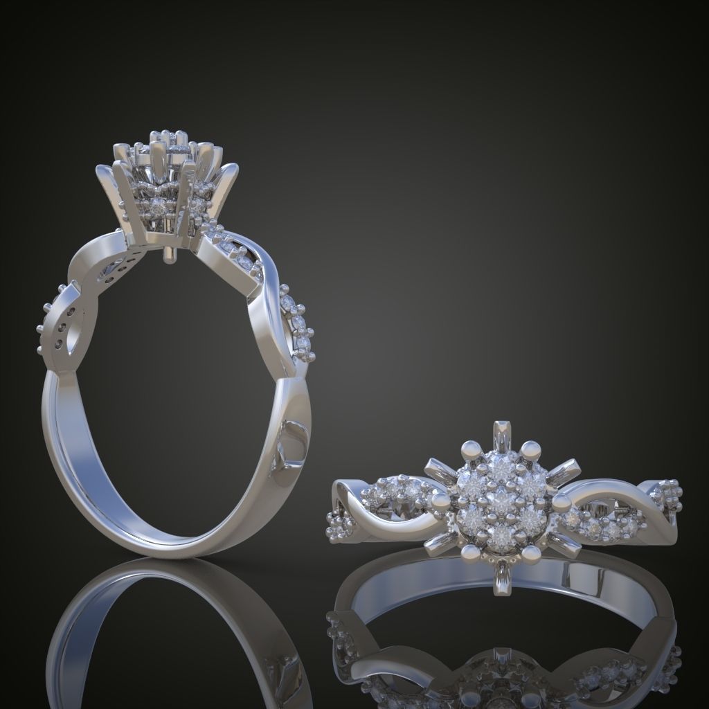 Ring 3D model 0002 print model10 3D print model_13