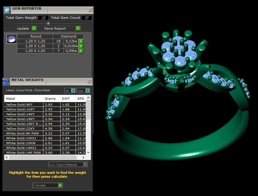 Ring 3D model 0002 print model10 3D print model_16