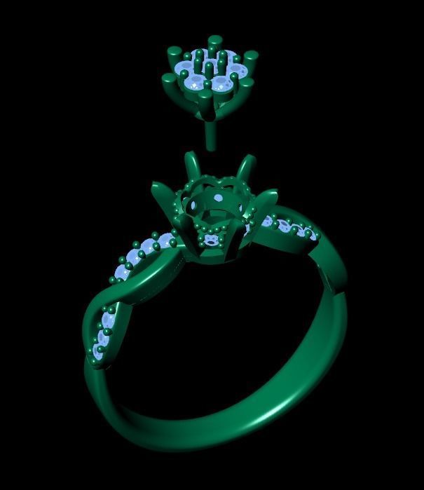 Ring 3D model 0002 print model10 3D print model_22