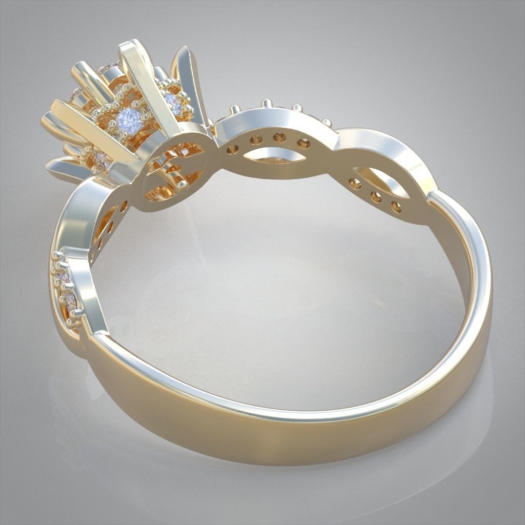 Ring 3D model 0002 print model10 3D print model_4
