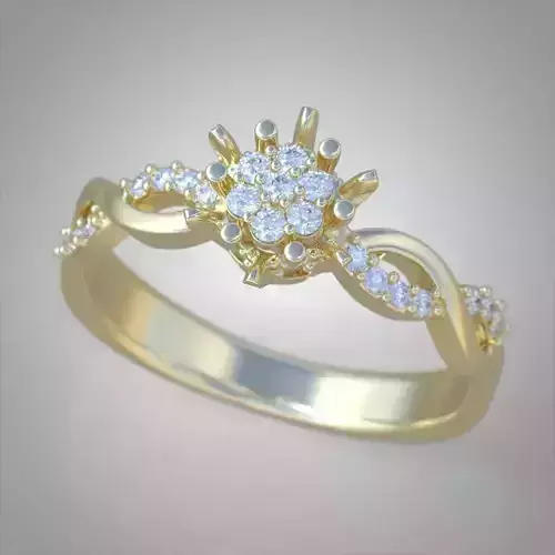 Ring 3D model 0002 print model10 3D print model