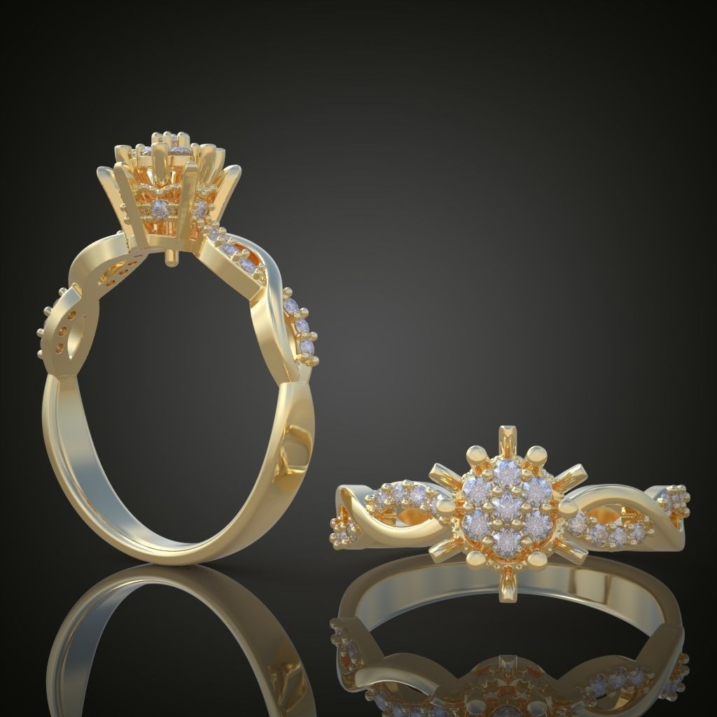 Ring 3D model 0002 print model10 3D print model_11