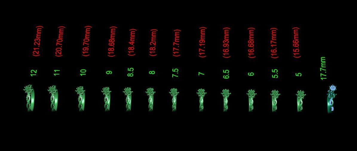 Ring 3D model 0002 print model10 3D print model_23