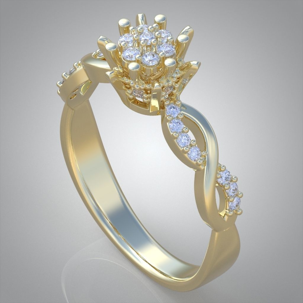 Ring 3D model 0002 print model10 3D print model_6