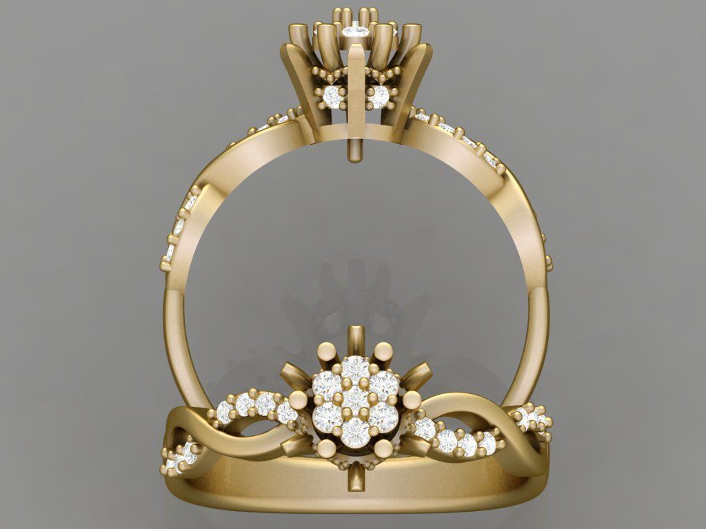 Ring 3D model 0002 print model10 3D print model_14