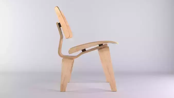  Eames Lounge Chair 3d Model