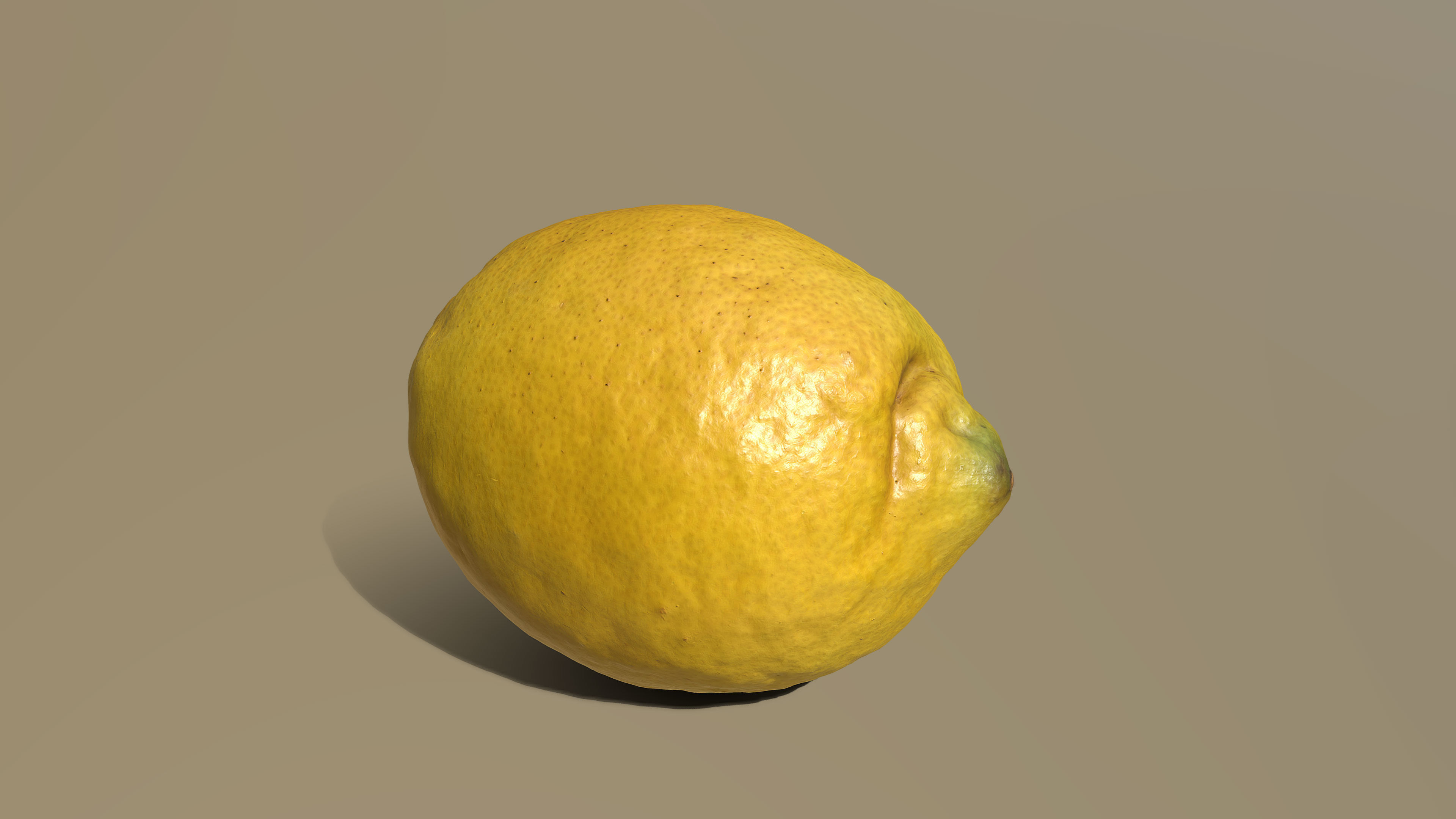 Lemon 3D model_1