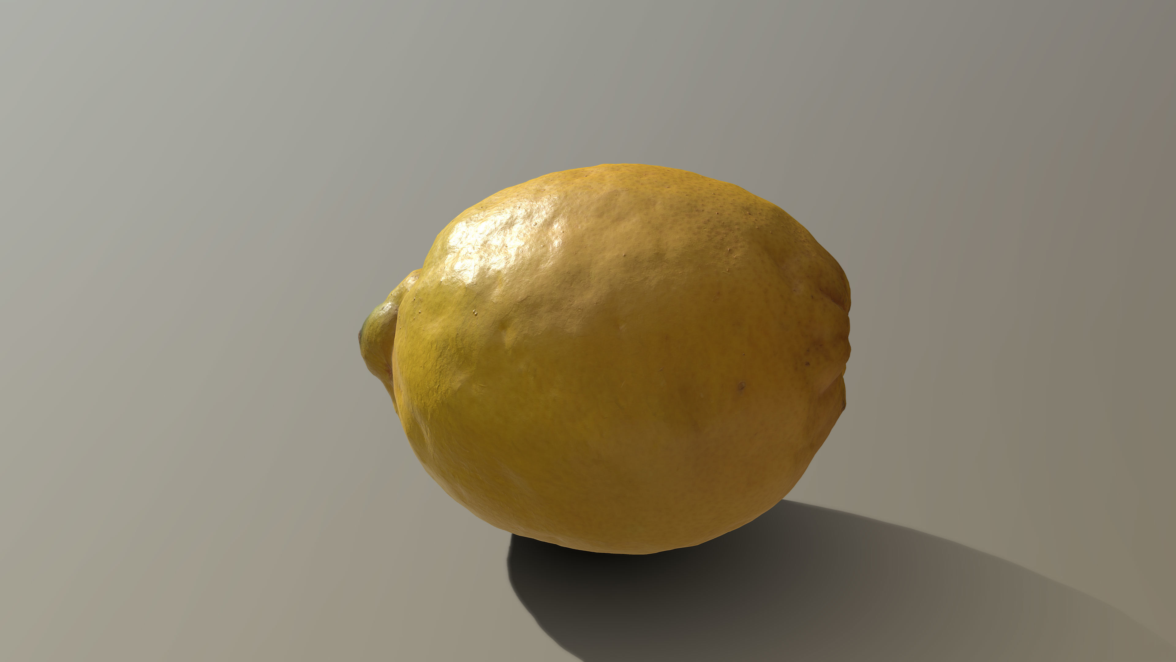 Lemon 3D model_3