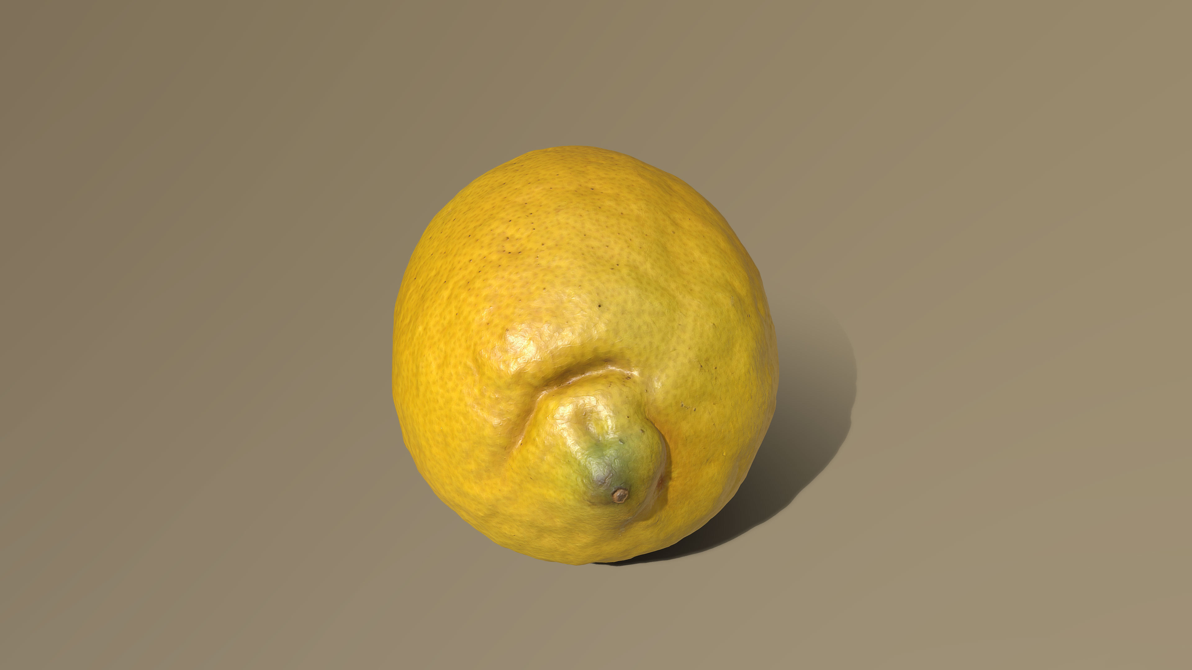 Lemon 3D model_2