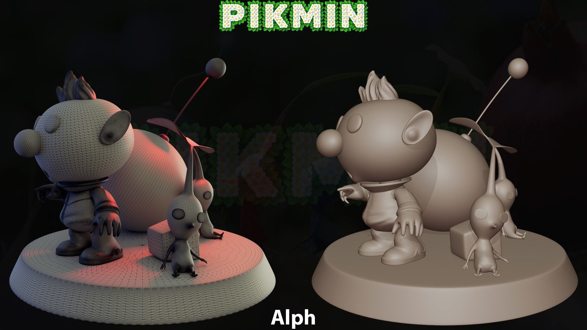 Alph - Pikmin 3D print model_10