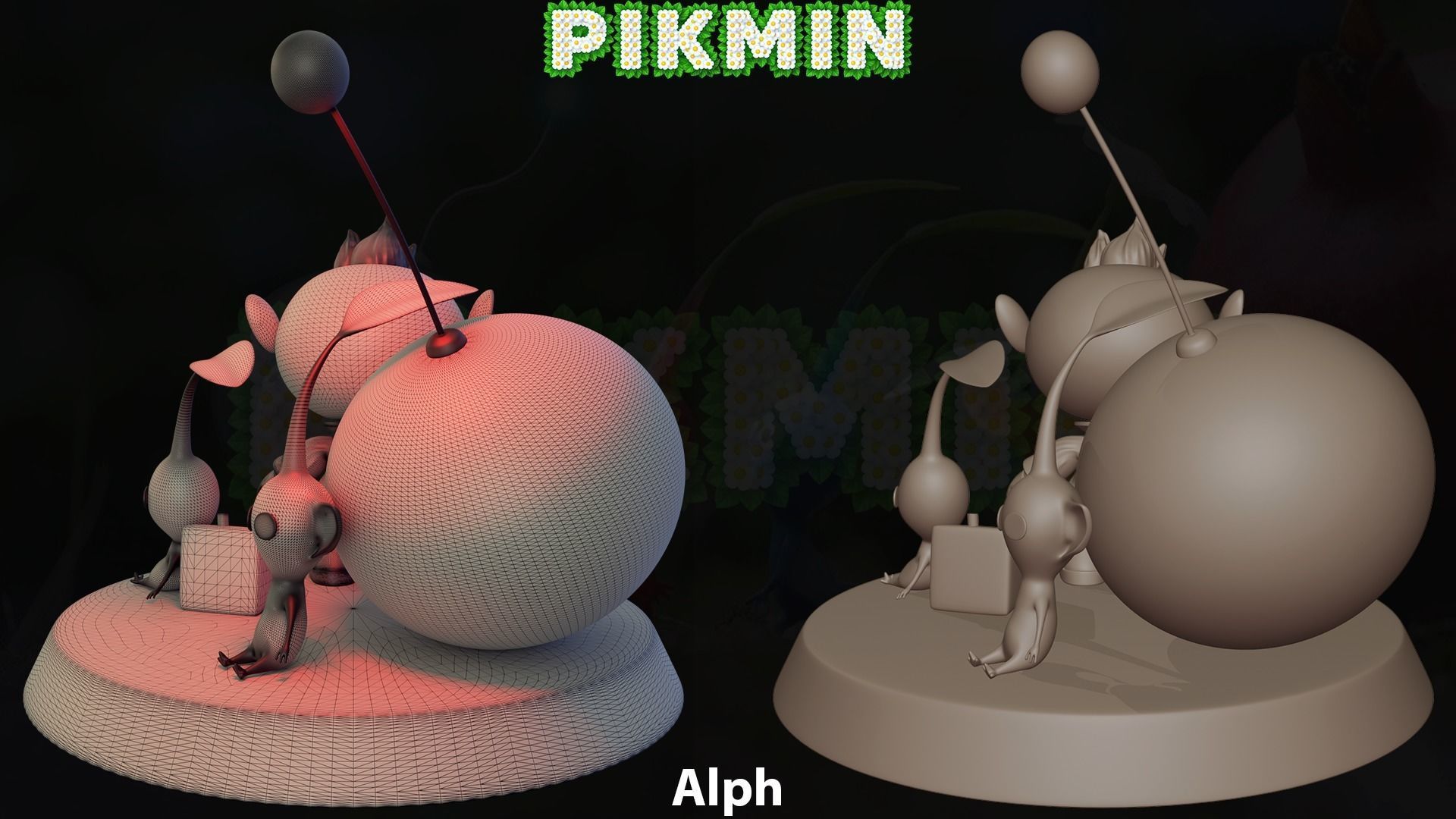 Alph - Pikmin 3D print model_13