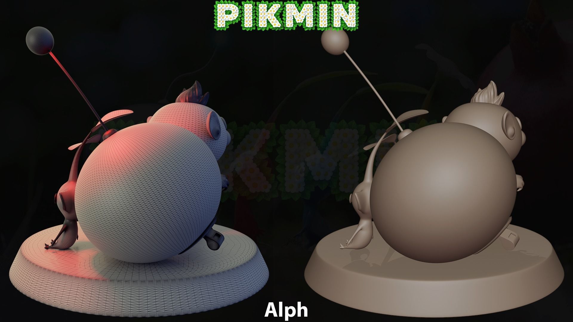 Alph - Pikmin 3D print model_14