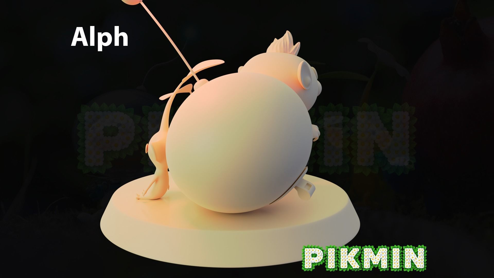 Alph - Pikmin 3D print model_6
