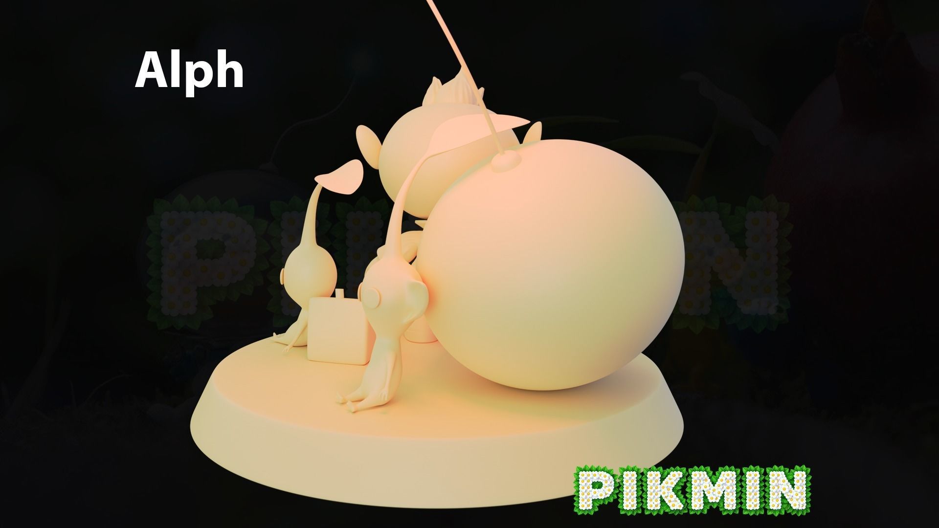 Alph - Pikmin 3D print model_5