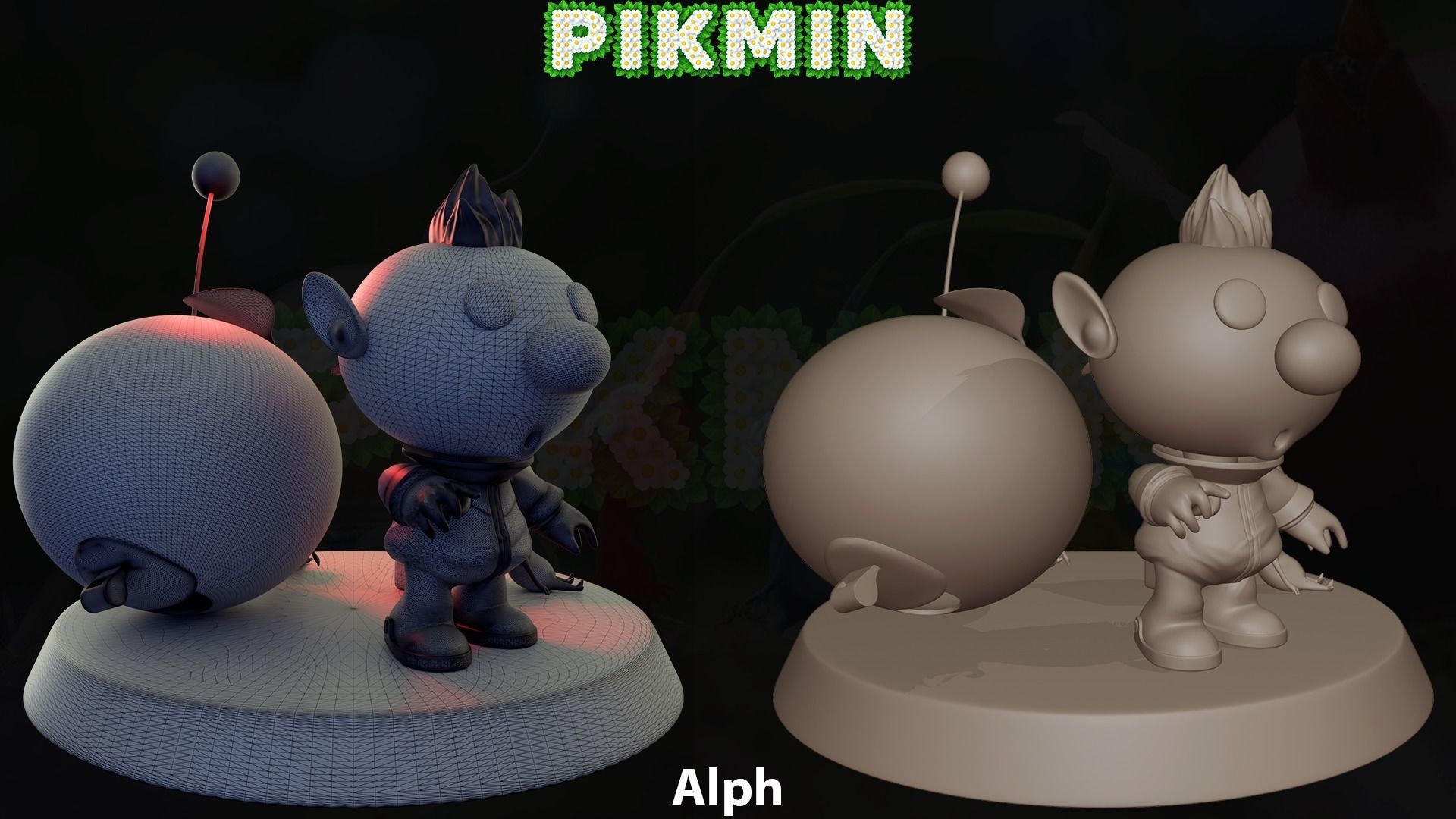 Alph - Pikmin 3D print model_16