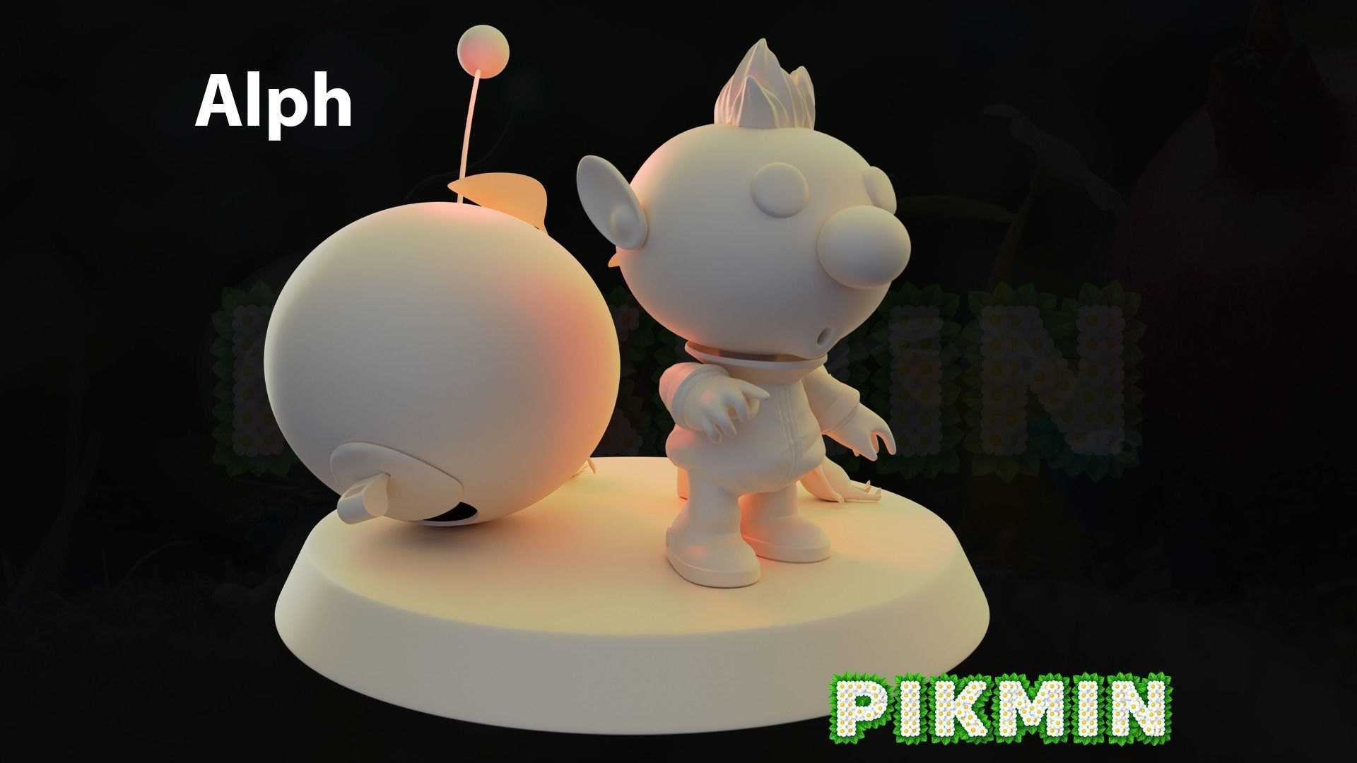 Alph - Pikmin 3D print model_8