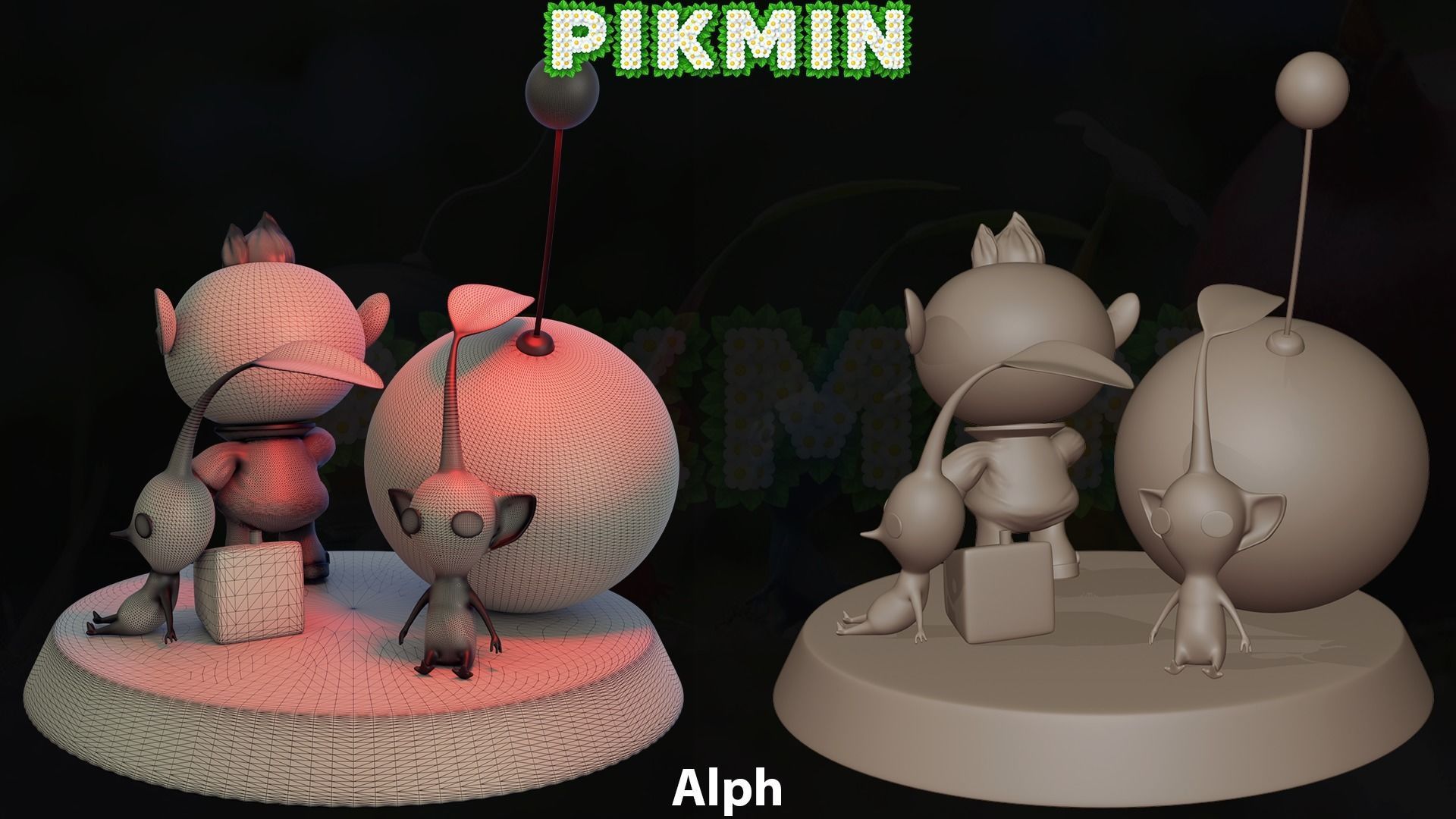 Alph - Pikmin 3D print model_12