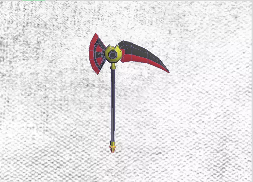 Weapon LBX Joker 3D model_0