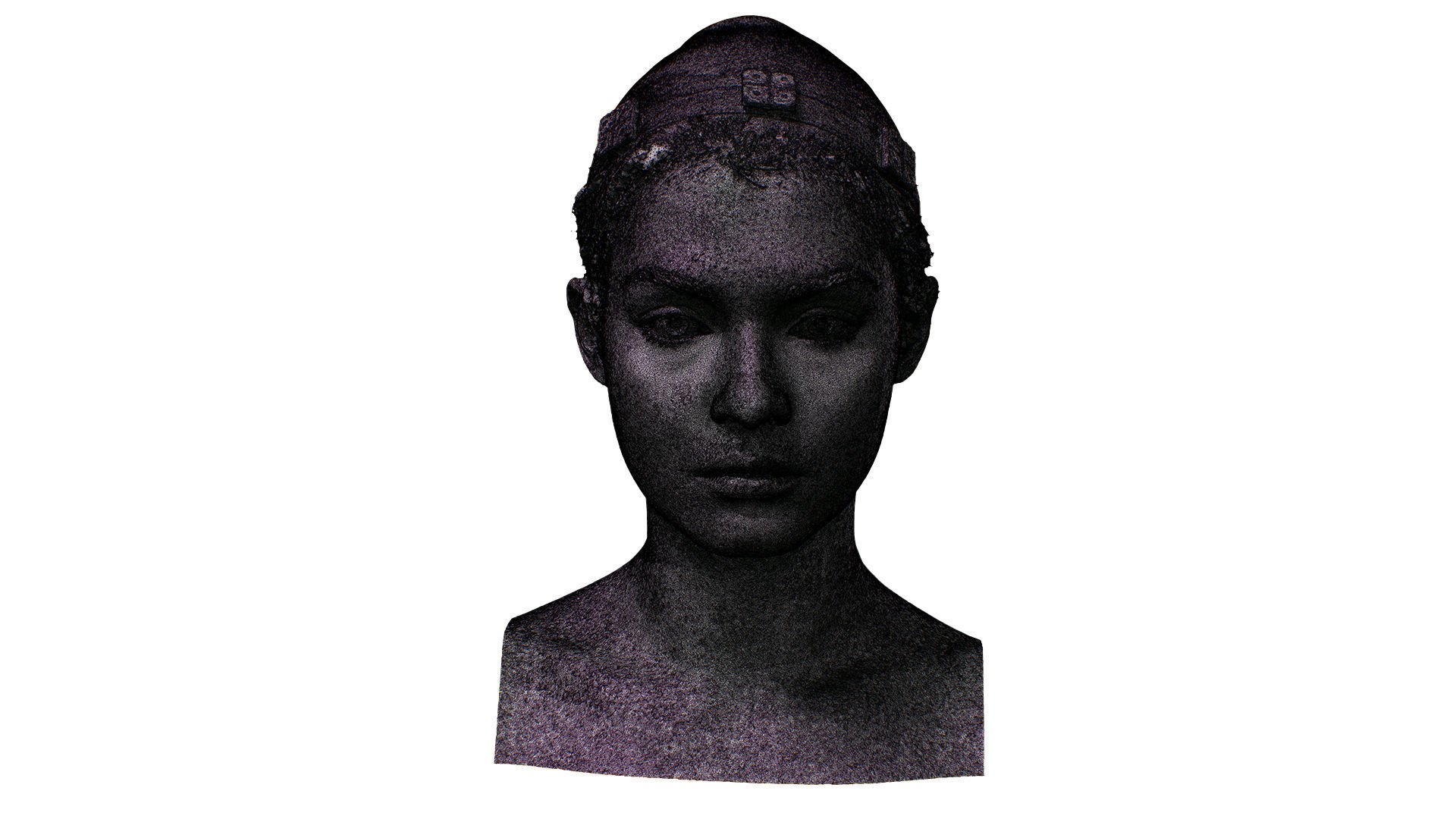 Raw 3D Head Scan Chloe Parker 3D model_9