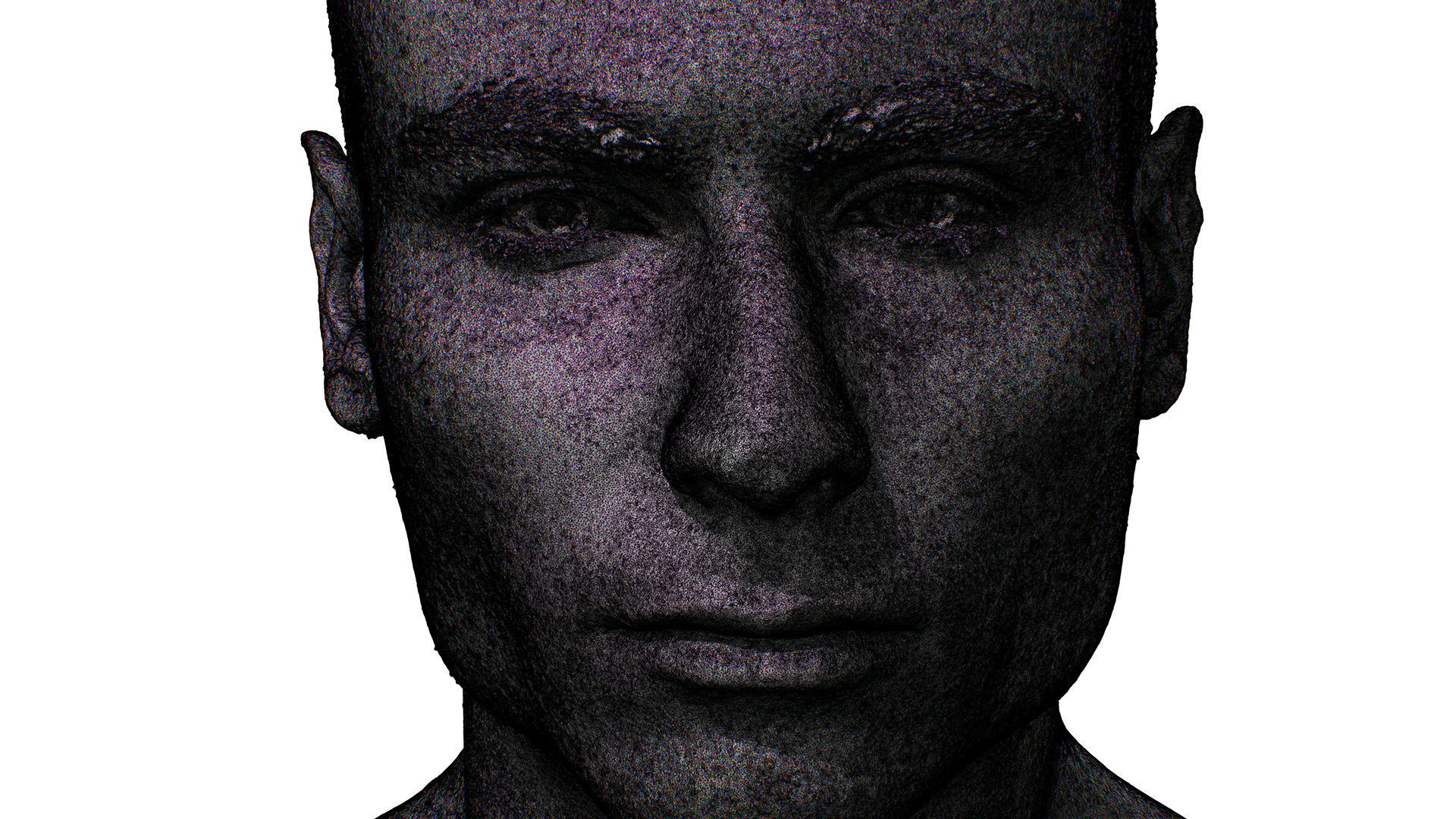 Raw 3D Head Scan Dylan Parker 3D model_12