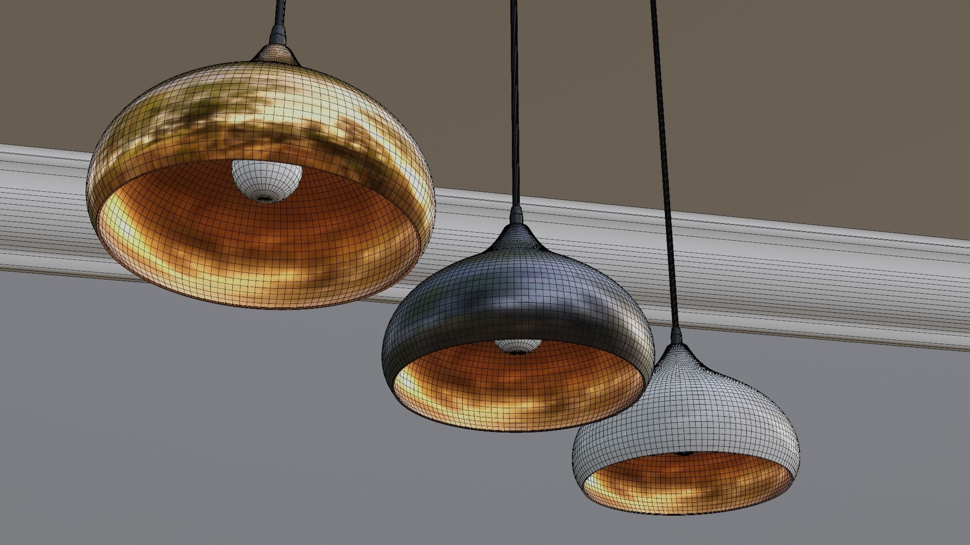 Pendant Light P702 3D model_25